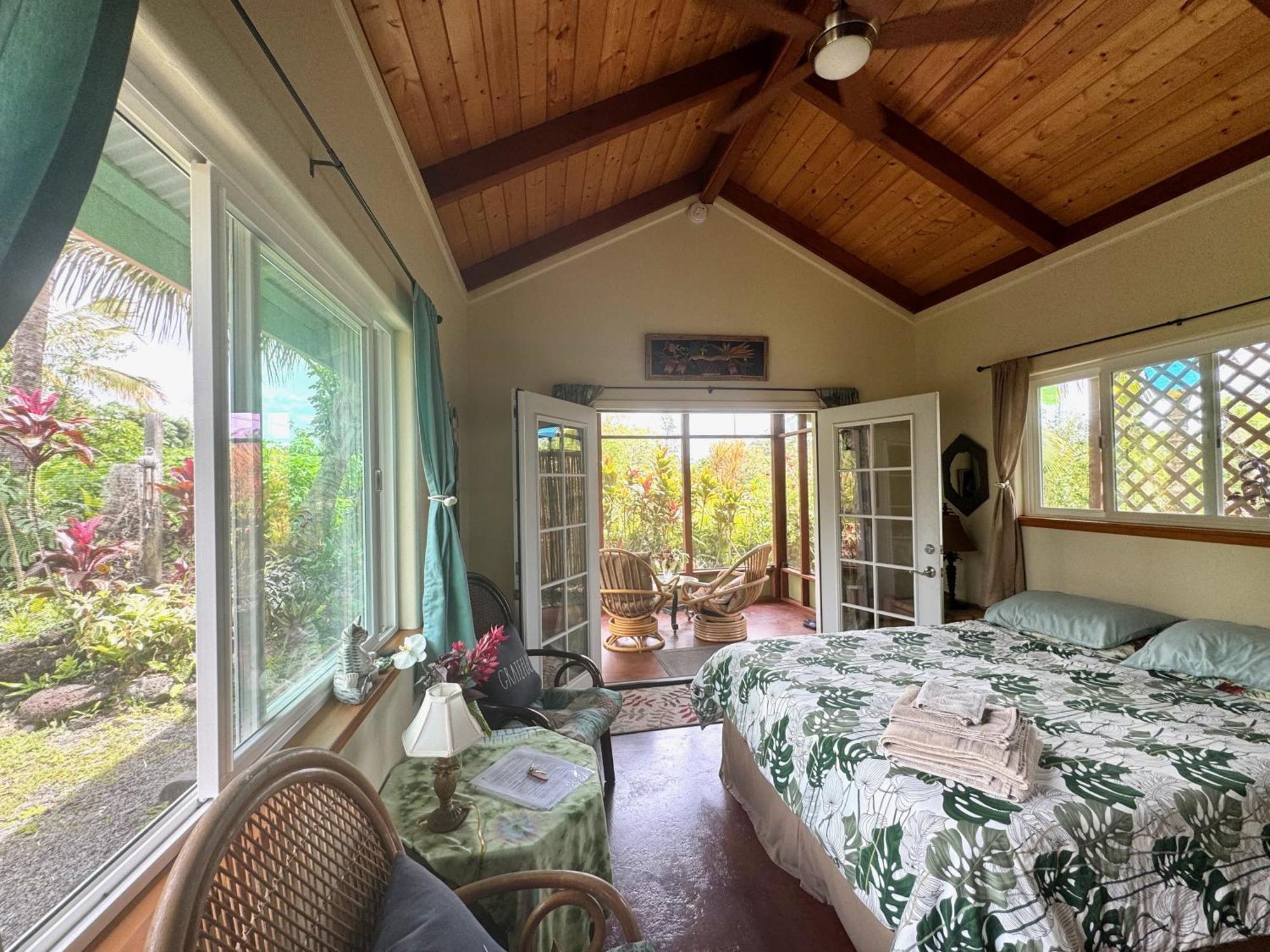 Tropical Zen Bungalow Pahoa 外观 照片